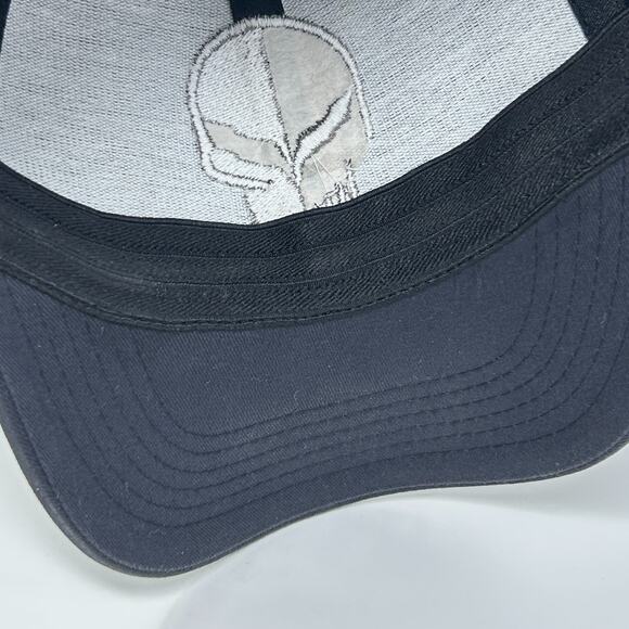 Corvette Racing Jake Hat Baseball Cap Chevrolet Skull Black Flex Fitted L Large - Picture 5 of 10